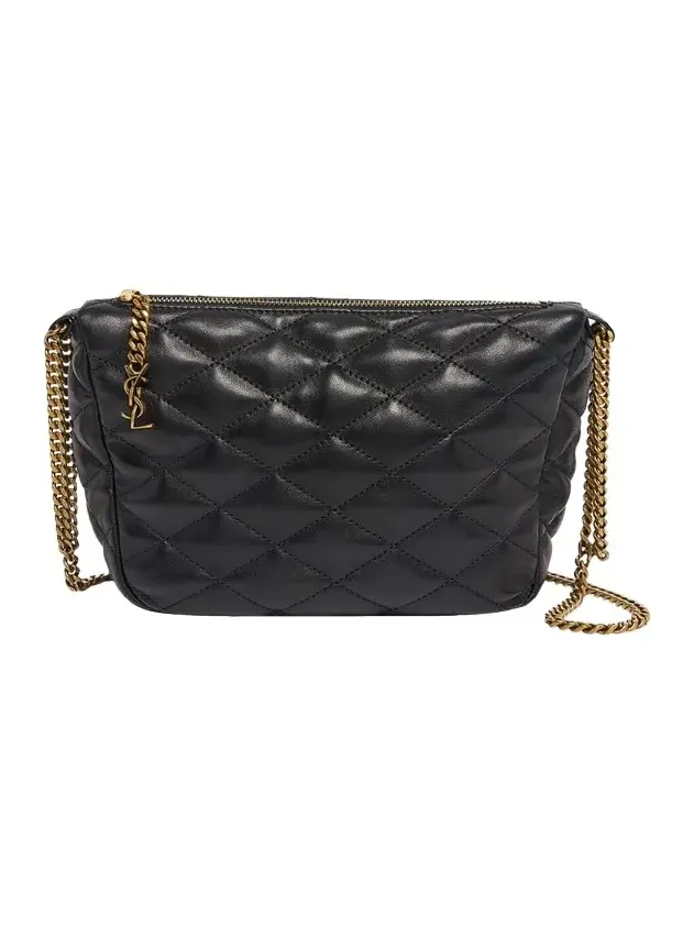 Saint Laurent Cassandre YSL Quilted Leather Shoulder Bag