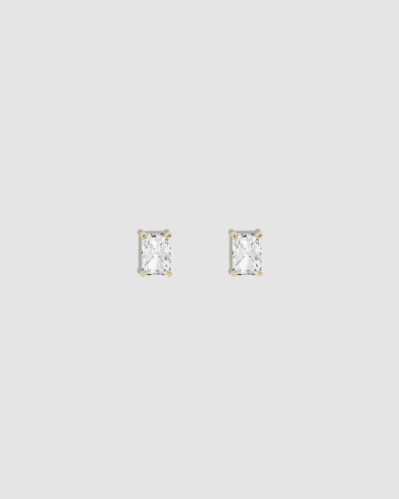 JF Lab - Radiant Cut Stud Earrings JF Lab - Radiant Cut Stud Earrings