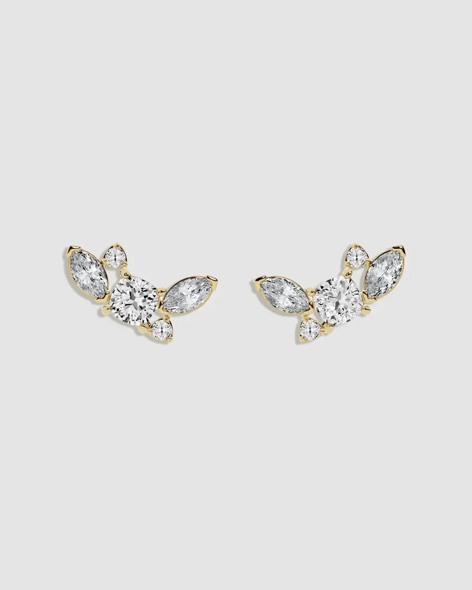 Jennifer Fisher JF Lab - Cluster Stud Earrings | Thumbnail 2