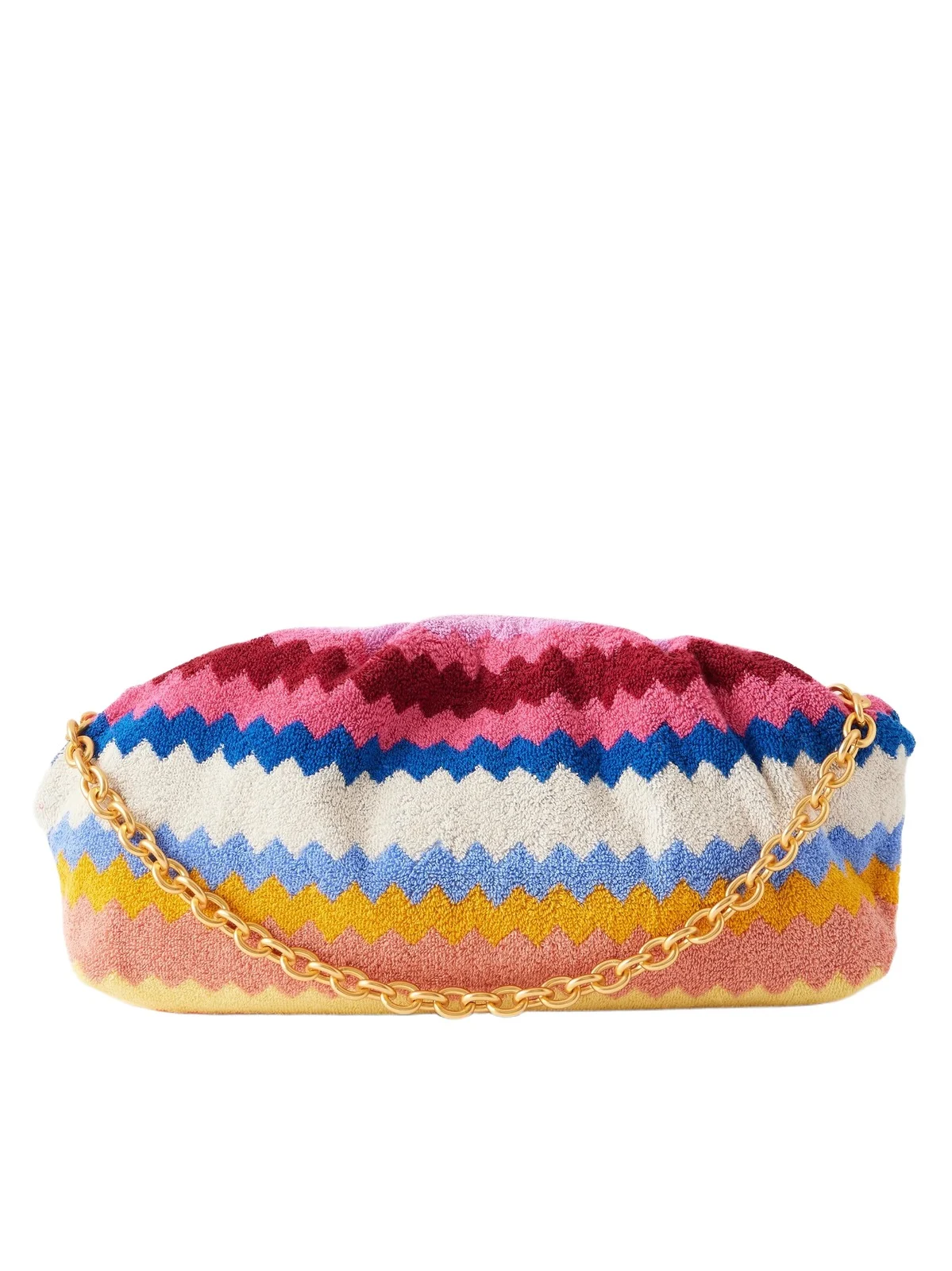 Large Striped Terry Pouch Large Striped Terry Pouch
