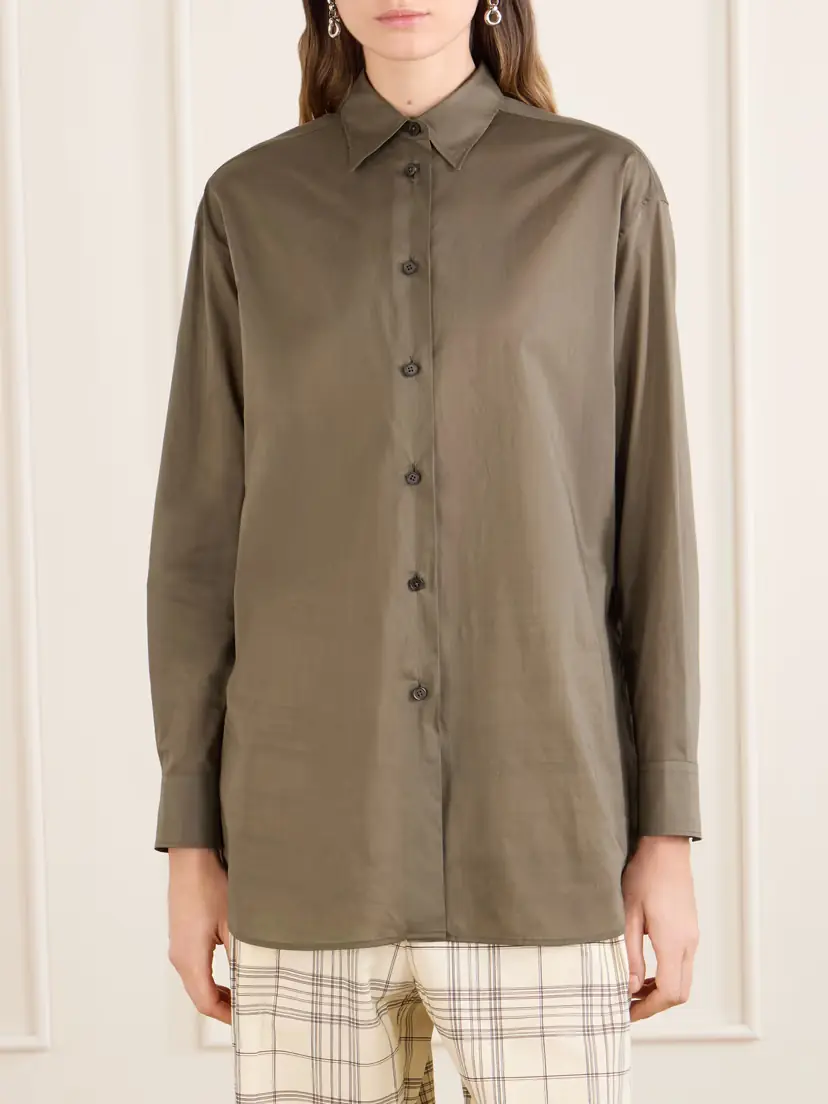 Jil Sander Cotton-poplin Shirt | Thumbnail 3 Jil Sander Cotton-poplin Shirt | Thumbnail 3