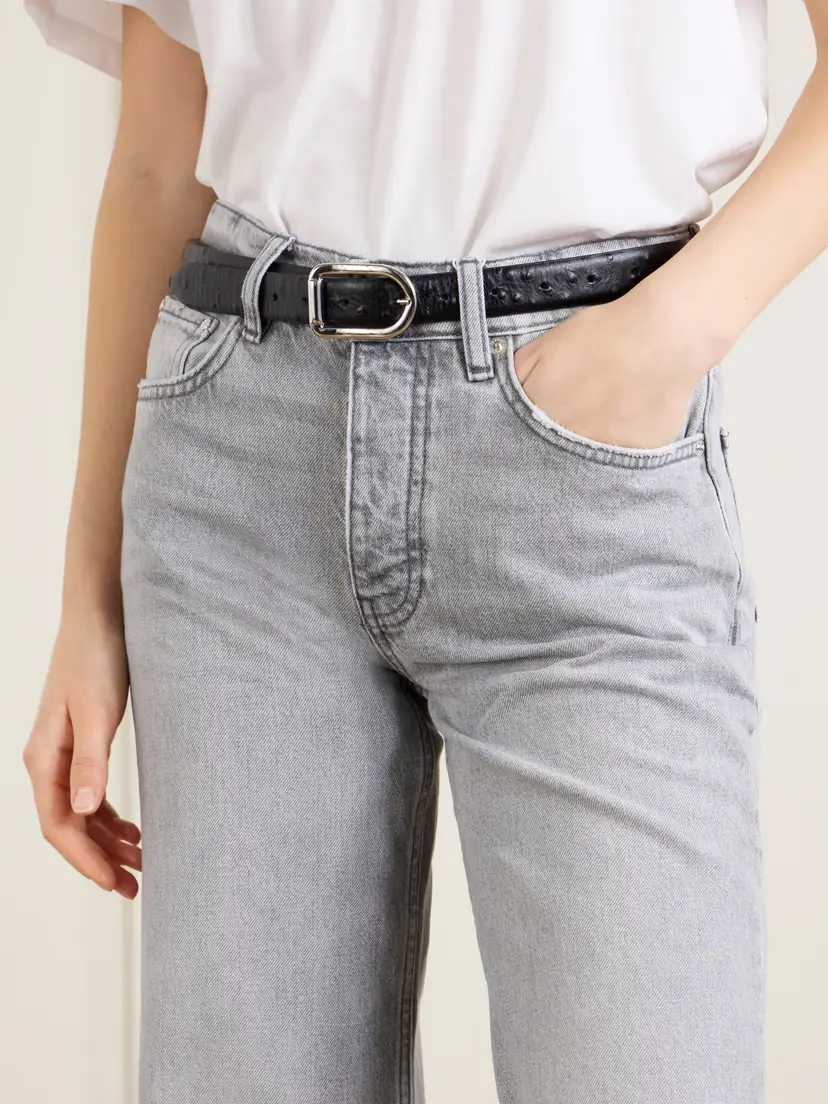 Anine Bing Hugh Mid-rise Wide-leg Jeans | Thumbnail 5 Anine Bing Hugh Mid-rise Wide-leg Jeans | Thumbnail 5