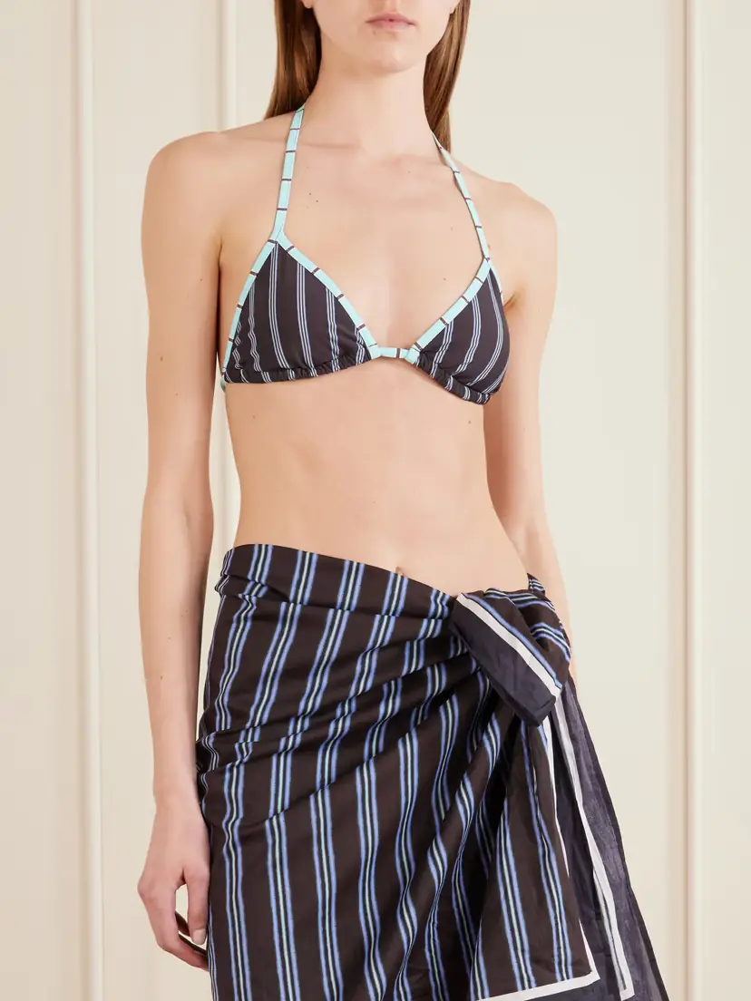Staud Lido Triangle Bikini Top | Thumbnail 2