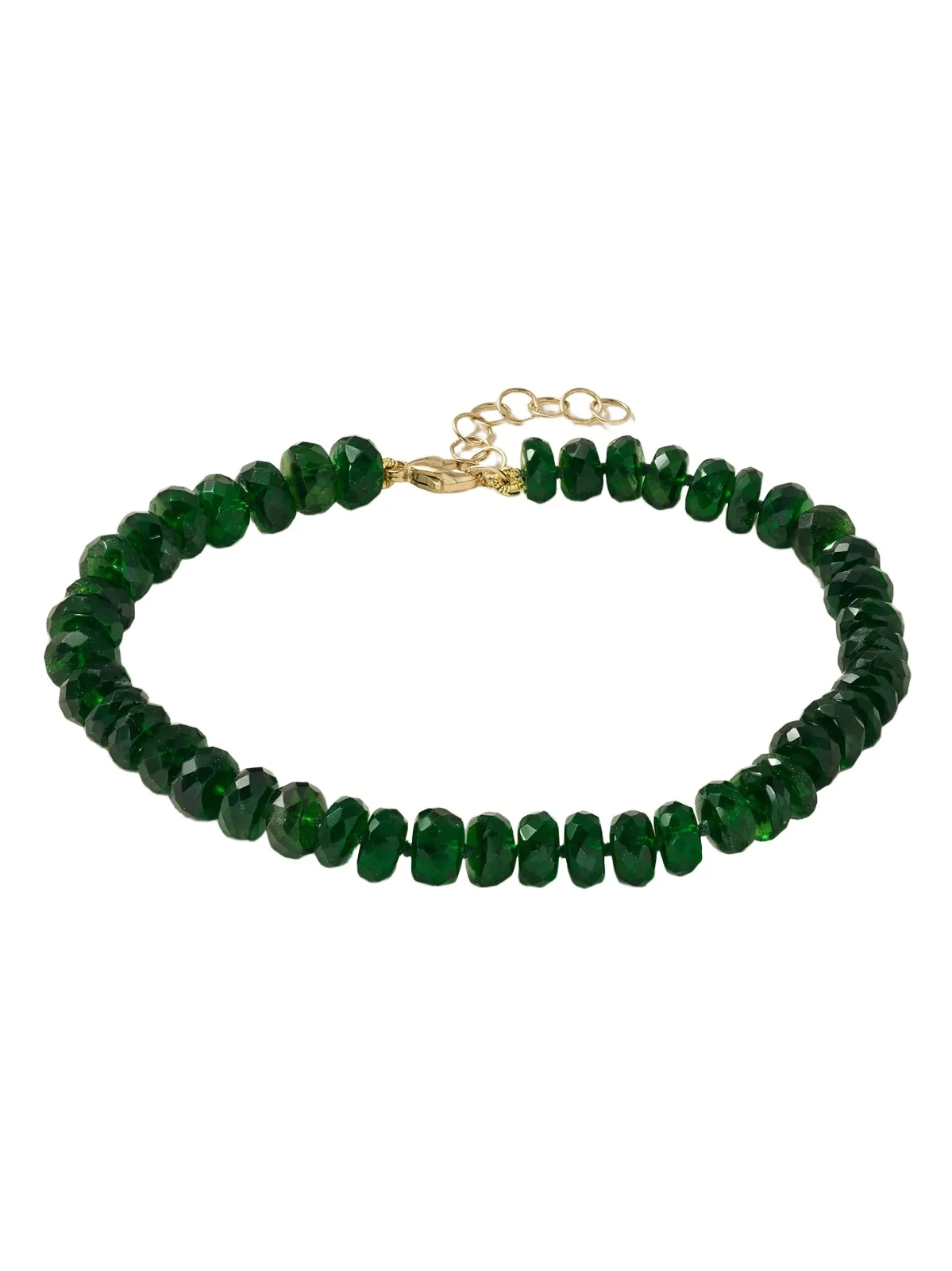 Oracle 14-karat Gold Chrome Diopside Bracelet Oracle 14-karat Gold Chrome Diopside Bracelet