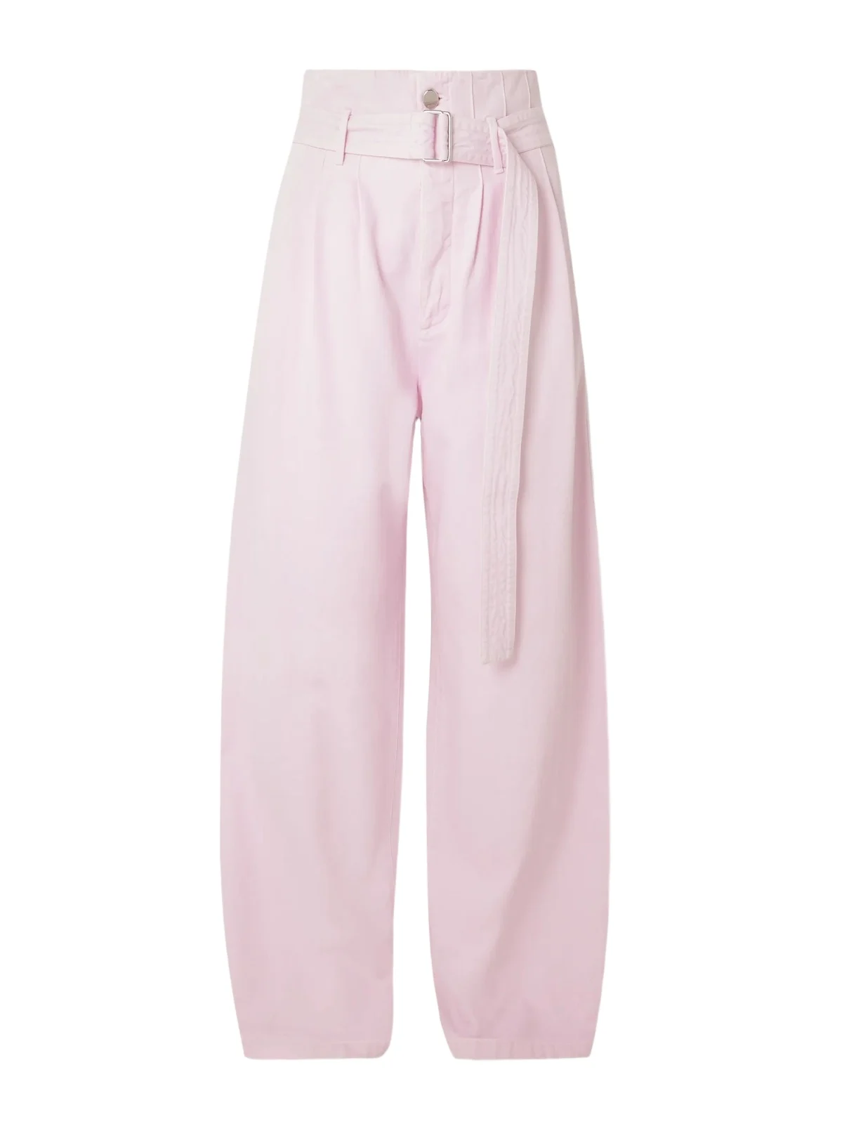AGOLDE + Maria Mcmanus Corset Wide Leg Belted Pintucked High-rise Jeans