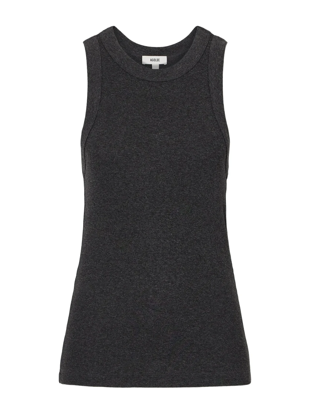 AGOLDE Leigh Ribbed Jersey Tank Top