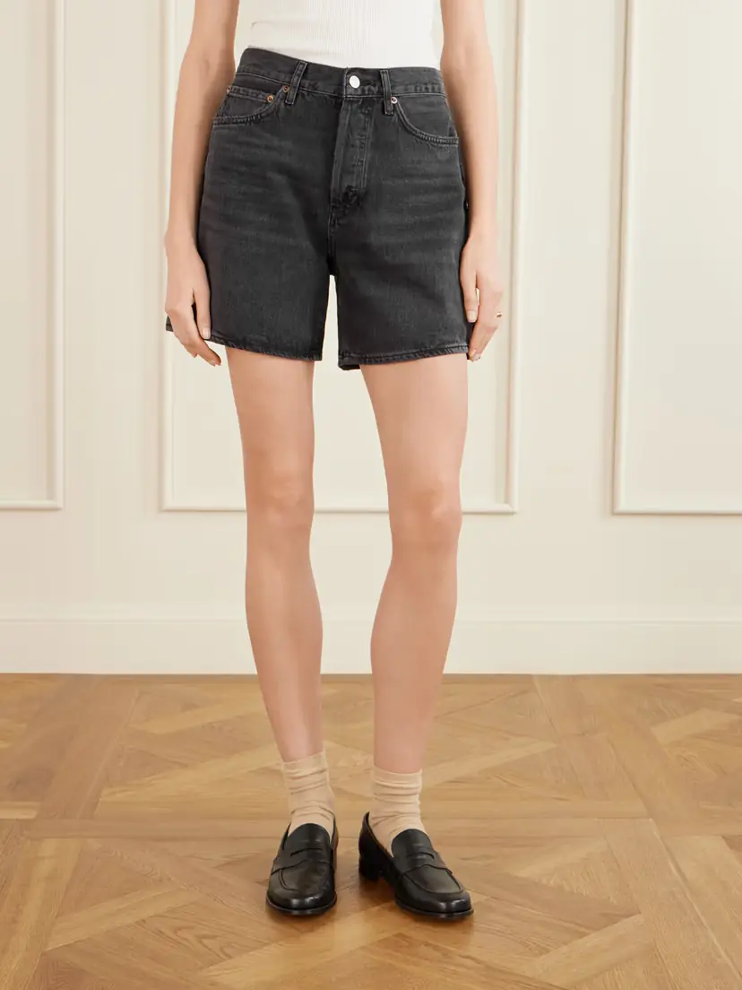 AGOLDE Dame Denim Shorts | Thumbnail 3