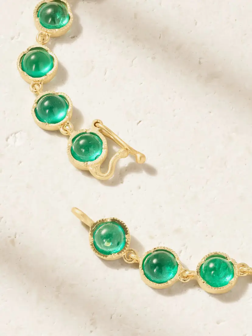 Irene Neuwirth 18-karat Gold Emerald Bracelet | Thumbnail 3 Irene Neuwirth 18-karat Gold Emerald Bracelet | Thumbnail 3