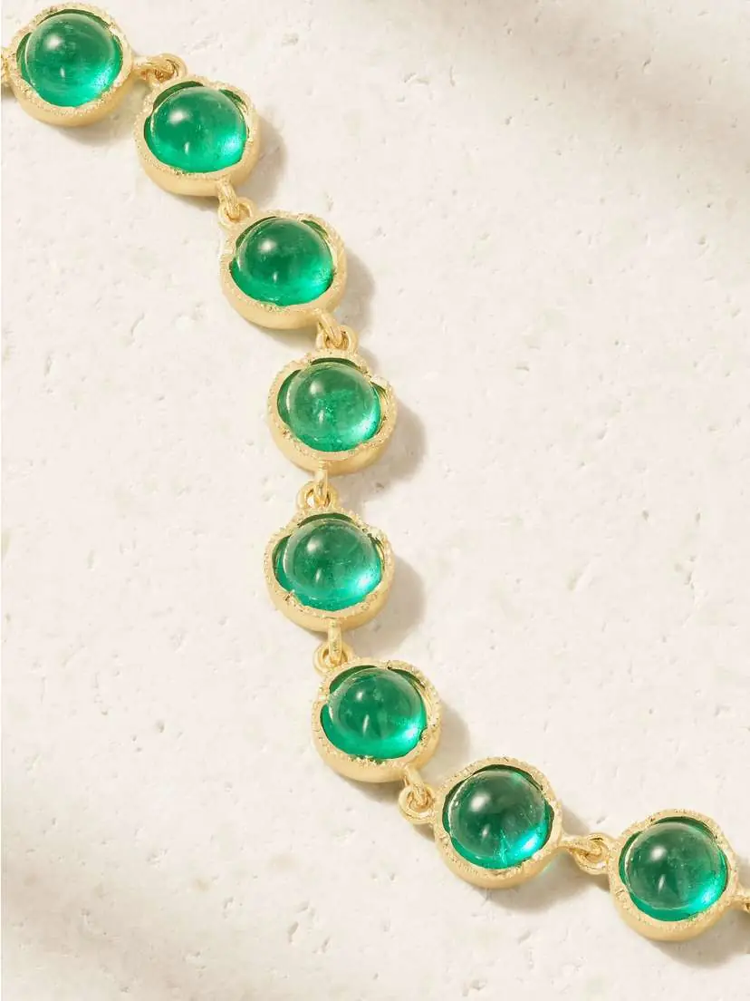 Irene Neuwirth 18-karat Gold Emerald Bracelet | Thumbnail 4 Irene Neuwirth 18-karat Gold Emerald Bracelet | Thumbnail 4