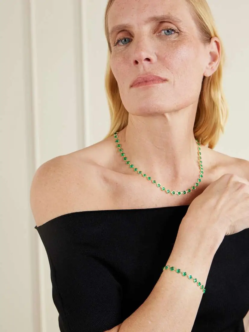 Irene Neuwirth 18-karat Gold Emerald Bracelet | Thumbnail 5 Irene Neuwirth 18-karat Gold Emerald Bracelet | Thumbnail 5