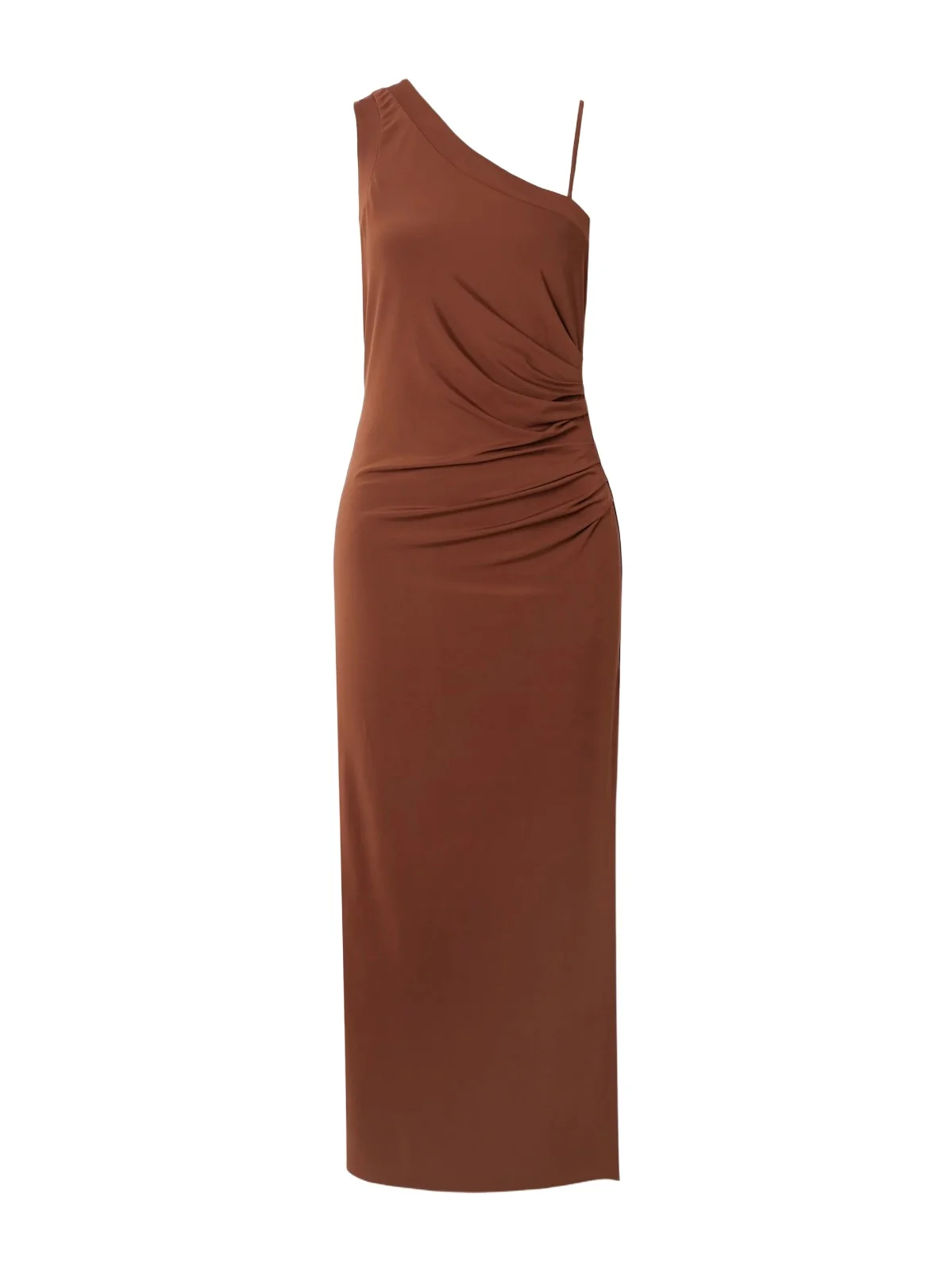 Fiabe One-shoulder Ruched Stretch-jersey Maxi Dress Fiabe One-shoulder Ruched Stretch-jersey Maxi Dress