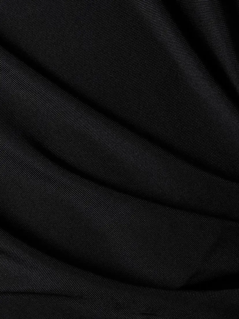 Max Mara Beachwear One-shoulder Ruched Stretch-jersey Midi Dress | Thumbnail 4