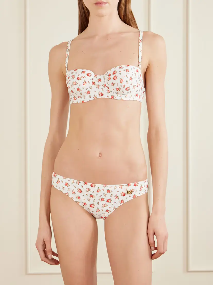 Dolce & Gabbana Floral-print Bikini | Thumbnail 2 Dolce & Gabbana Floral-print Bikini | Thumbnail 2