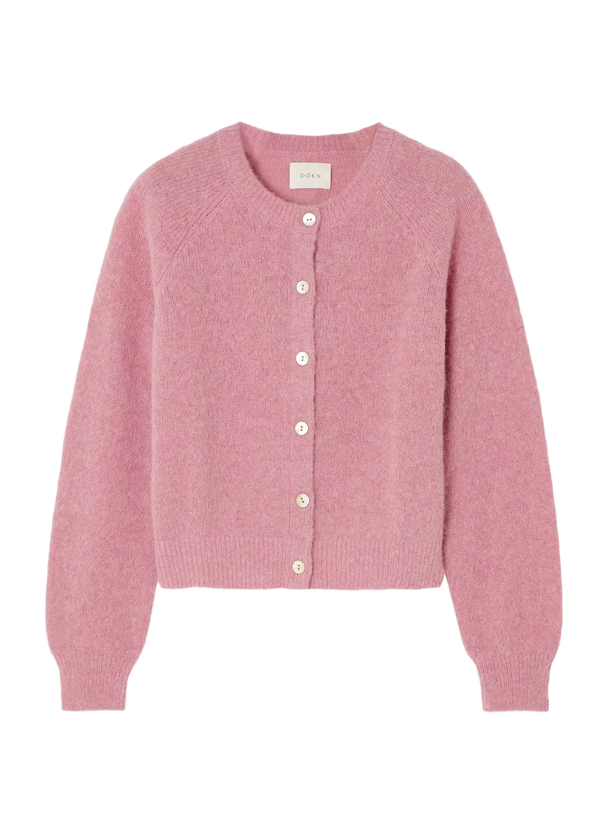 Petra Alpaca And Wool-blend Cardigan - Pink Petra Alpaca And Wool-blend Cardigan - Pink