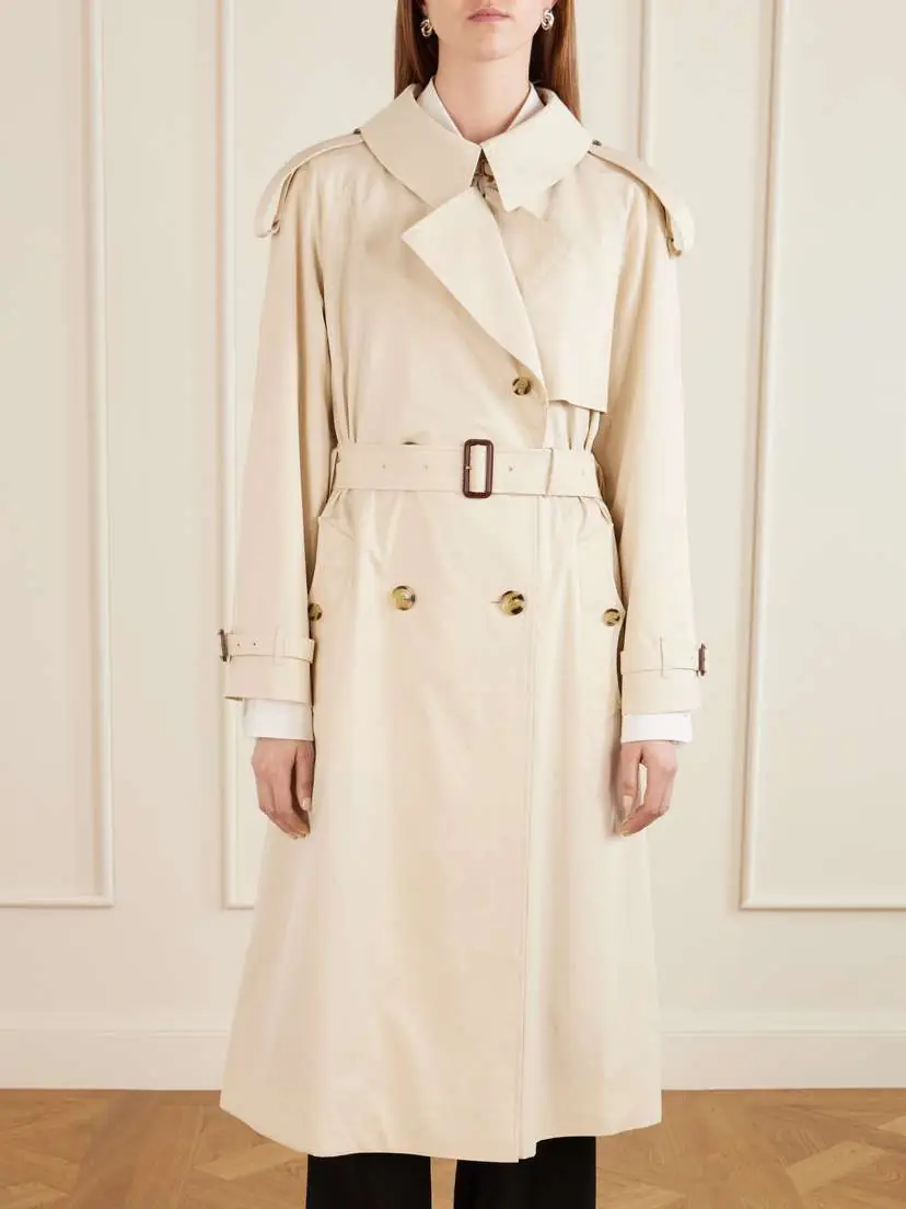 Burberry Fitzrovia Belted Cotton-gabardine Trench Coat | Thumbnail 3 Burberry Fitzrovia Belted Cotton-gabardine Trench Coat | Thumbnail 3