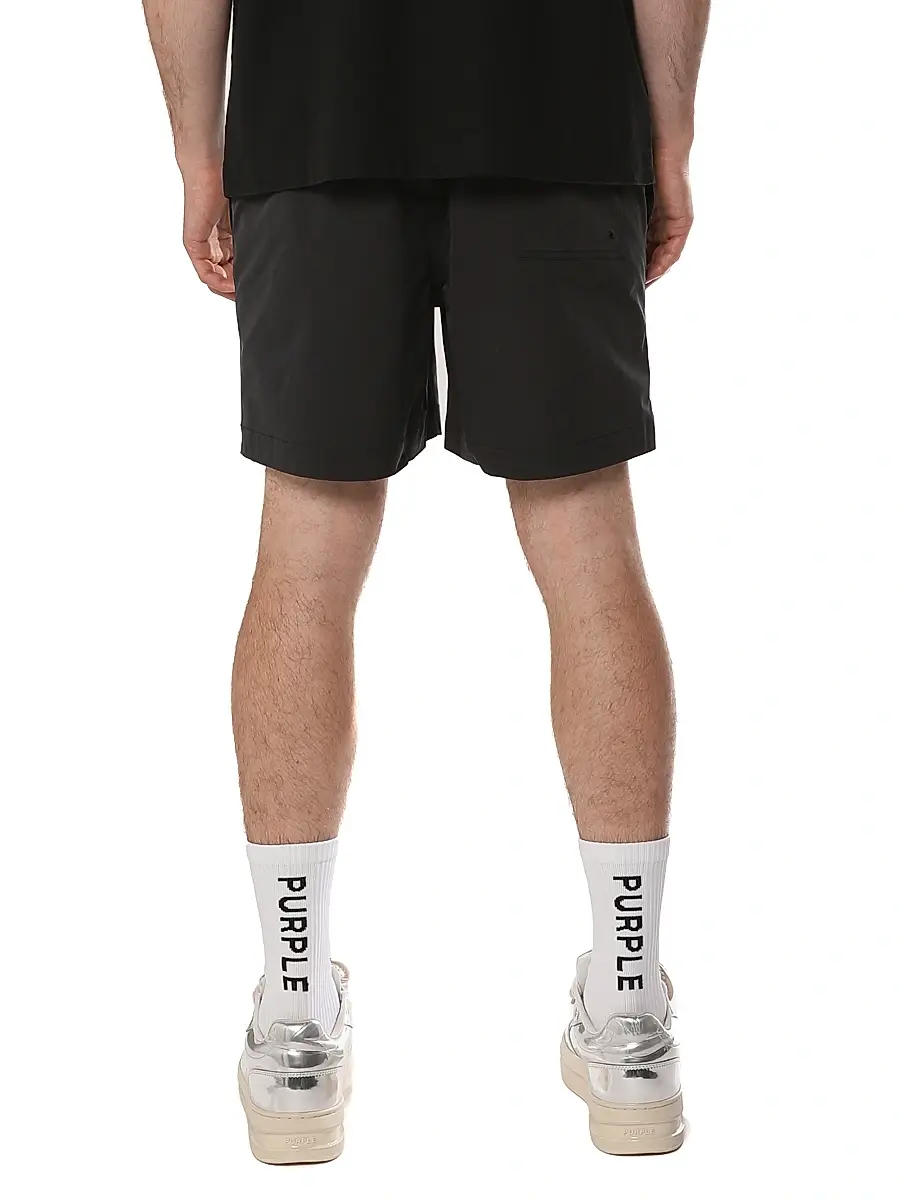 Purple Brand Men's All Around Embellished Logo Shorts | Thumbnail 2 Purple Brand Men's All Around Embellished Logo Shorts | Thumbnail 2