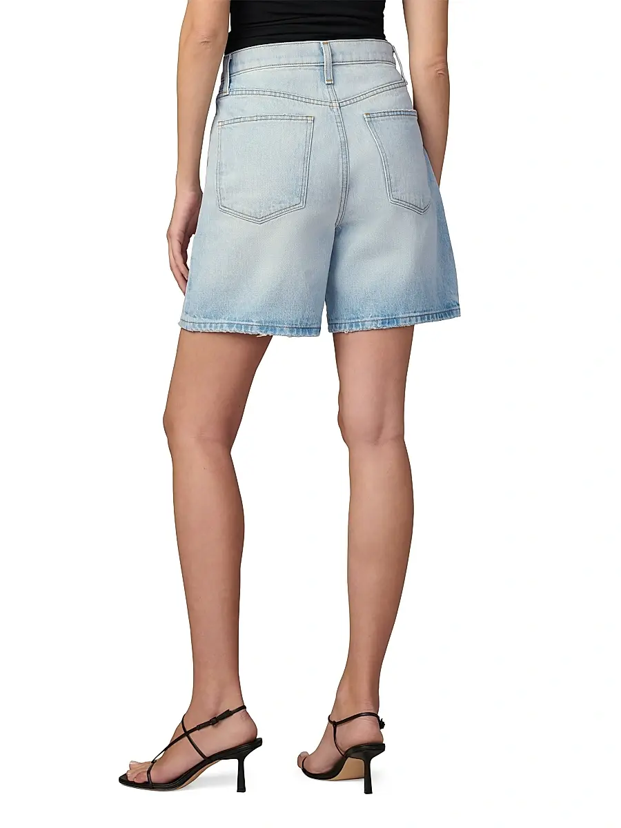 Joe's Jeans Women's The Harlowe Cotton Denim Shorts | Thumbnail 5