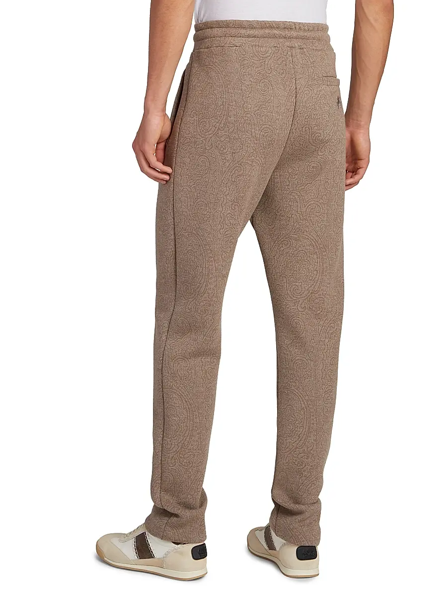 Etro Men's Paisley Straight-Leg Joggers | Thumbnail 5 Etro Men's Paisley Straight-Leg Joggers | Thumbnail 5