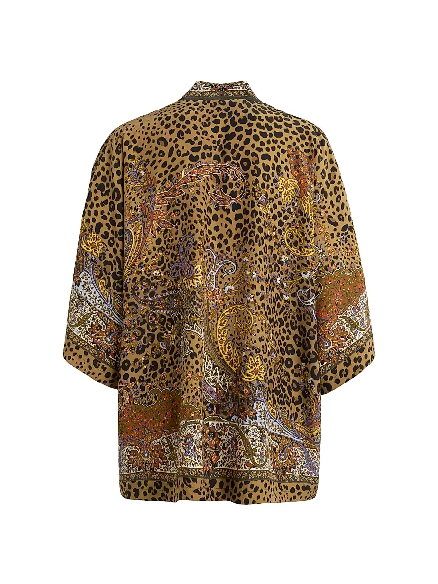 Etro Women's Printed Silk Kesa Jacket | Thumbnail 2 Etro Women's Printed Silk Kesa Jacket | Thumbnail 2