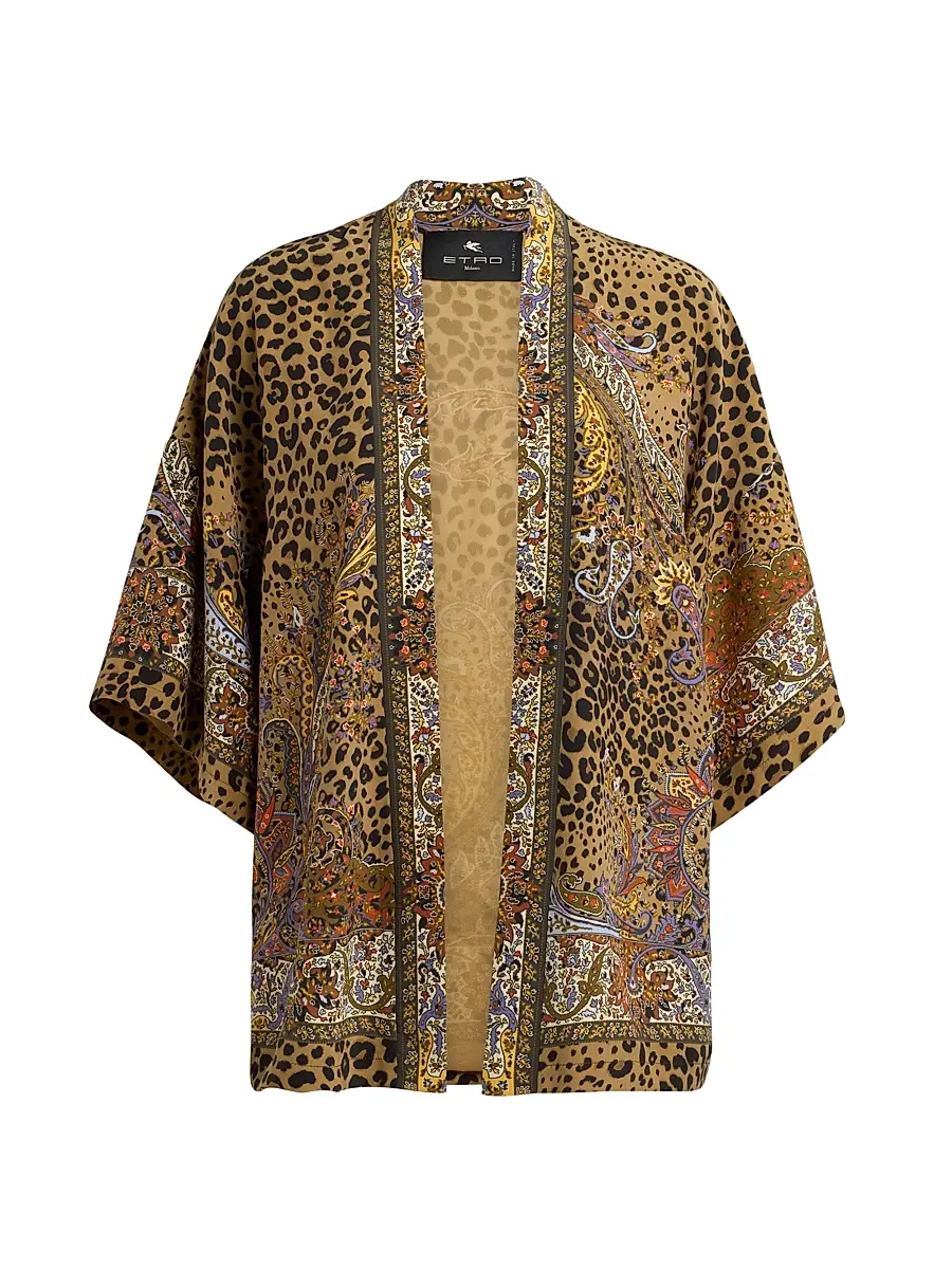 Etro Women's Printed Silk Kesa Jacket