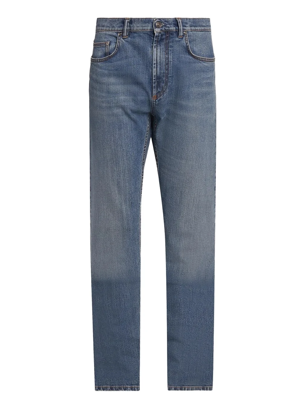 Men's Stretch Light Stone Slim-Straight Jeans