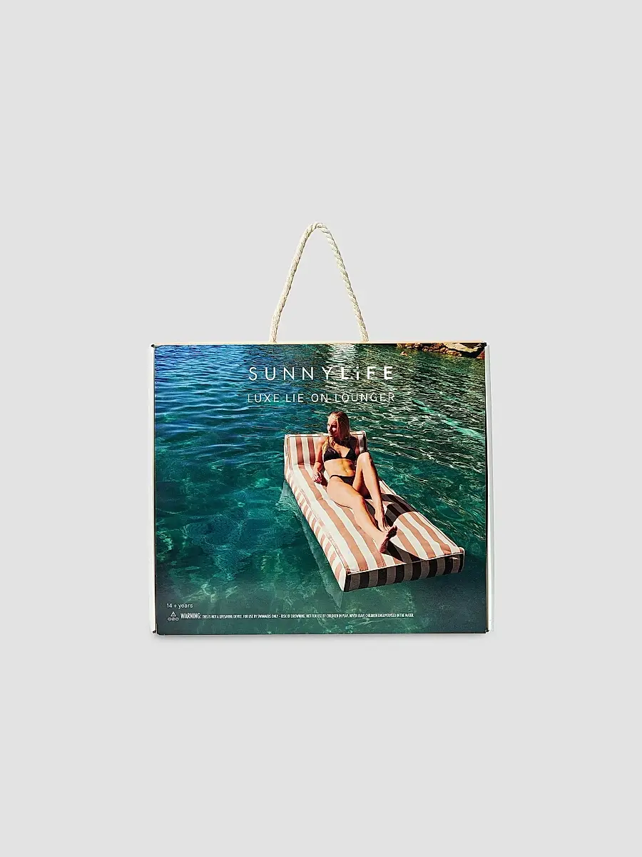 Sunnylife Seagrass Stripe Luxe Lie-On Lounger | Thumbnail 5 Sunnylife Seagrass Stripe Luxe Lie-On Lounger | Thumbnail 5