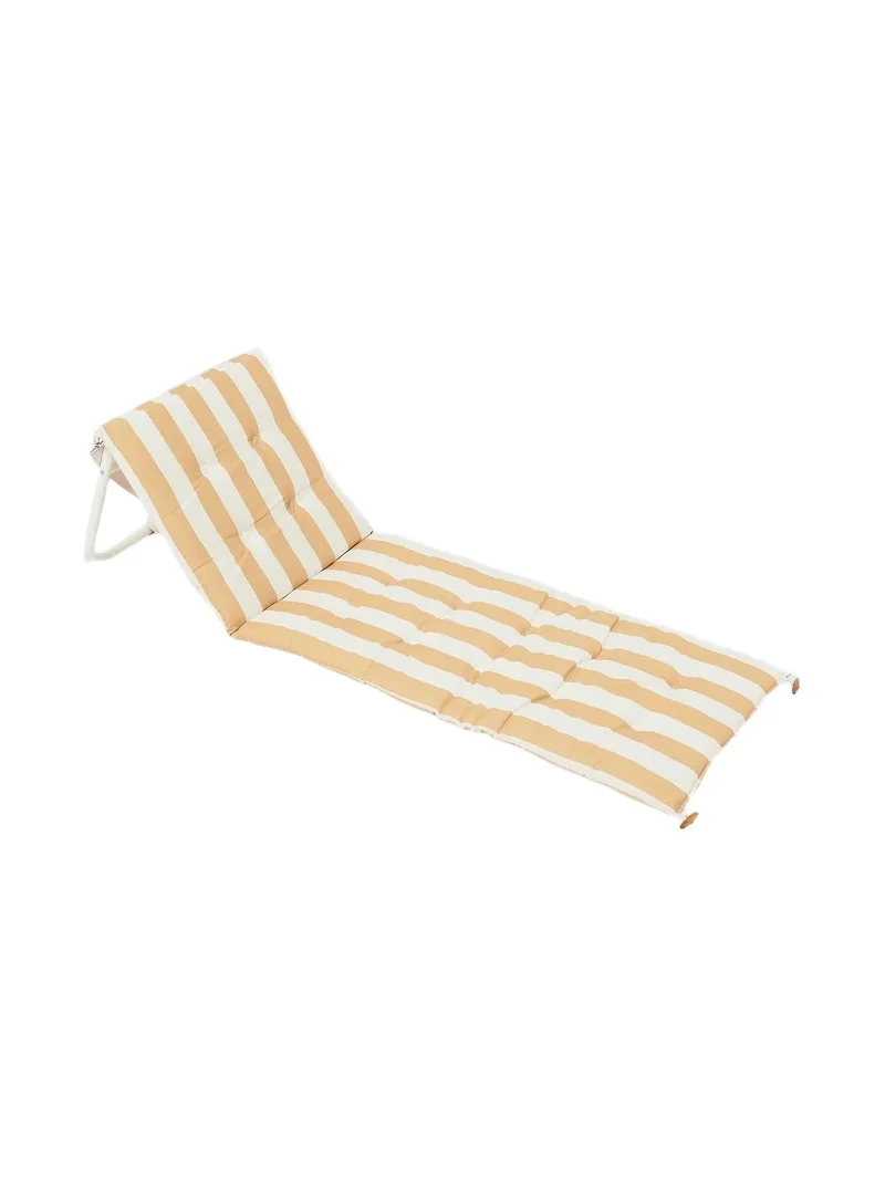 Sunnylife Mango Bay Stripe Reclining Beach Chair