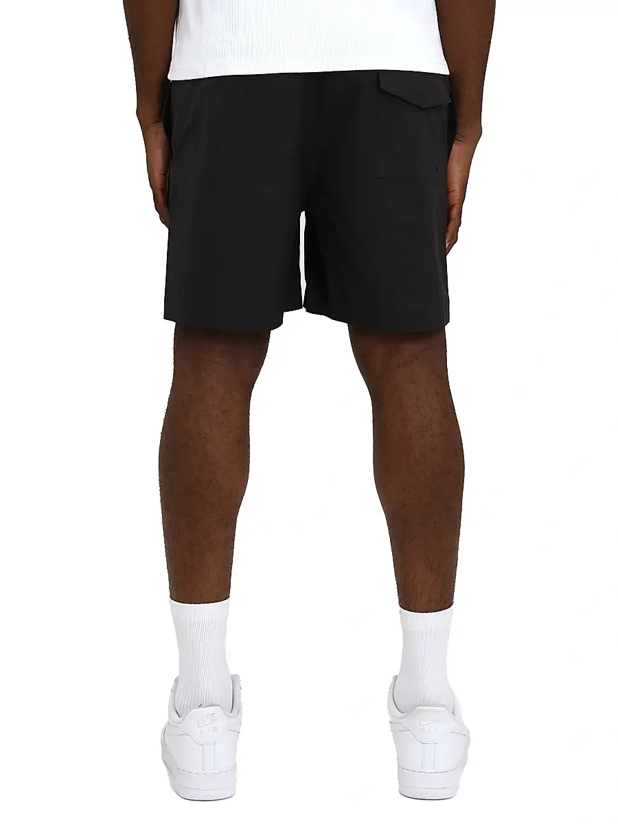 Purple Brand Men's All Around Logo Shorts - Black | Thumbnail 2 Purple Brand Men's All Around Logo Shorts - Black | Thumbnail 2