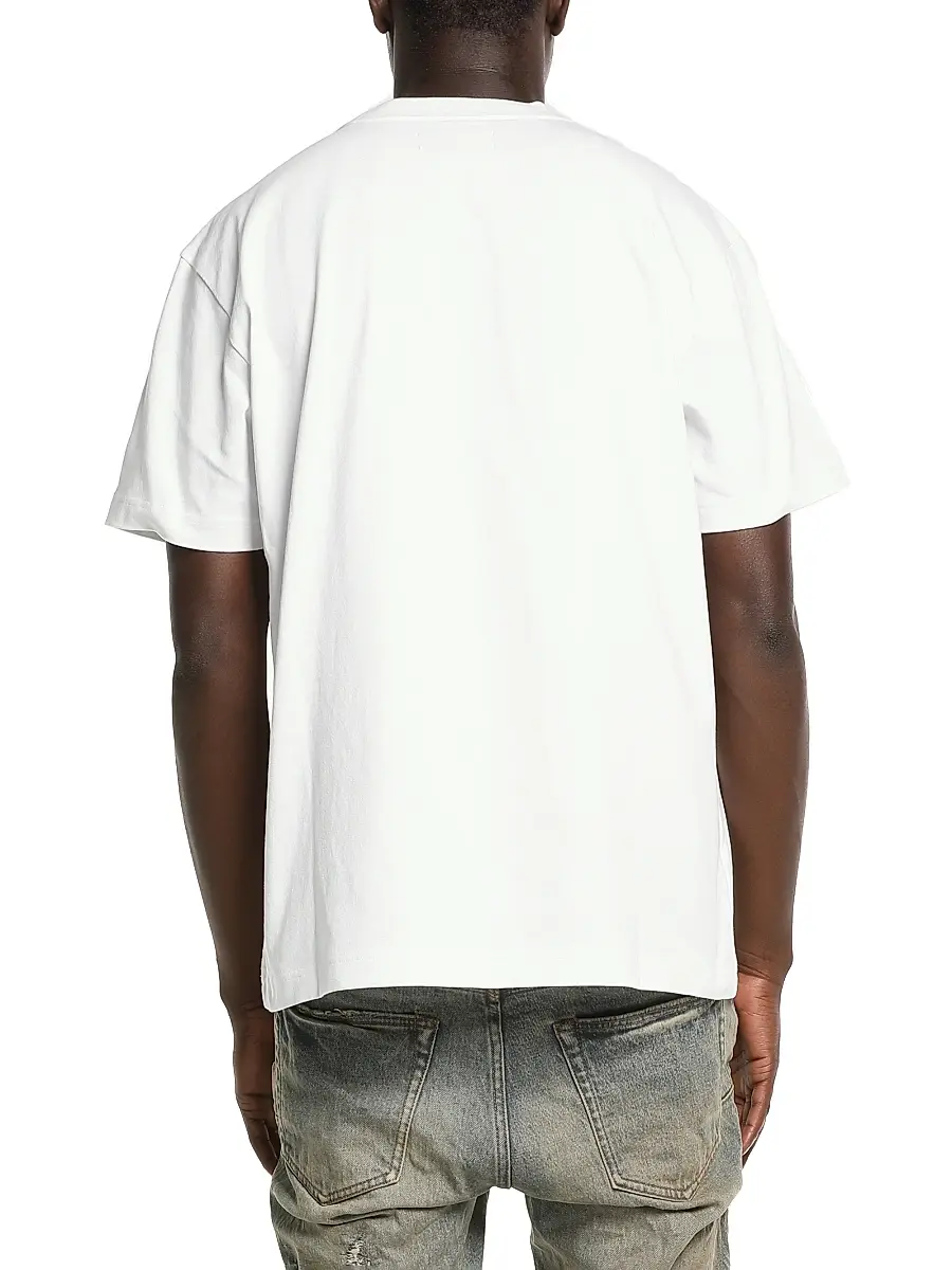 Purple Brand Men's Logo-Embroidered Cotton T-Shirt | Thumbnail 2 Purple Brand Men's Logo-Embroidered Cotton T-Shirt | Thumbnail 2