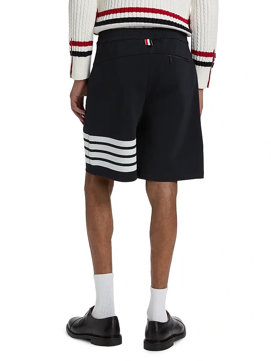Thom Browne Men's 4-Bar Tech Shorts | Thumbnail 5 Thom Browne Men's 4-Bar Tech Shorts | Thumbnail 5