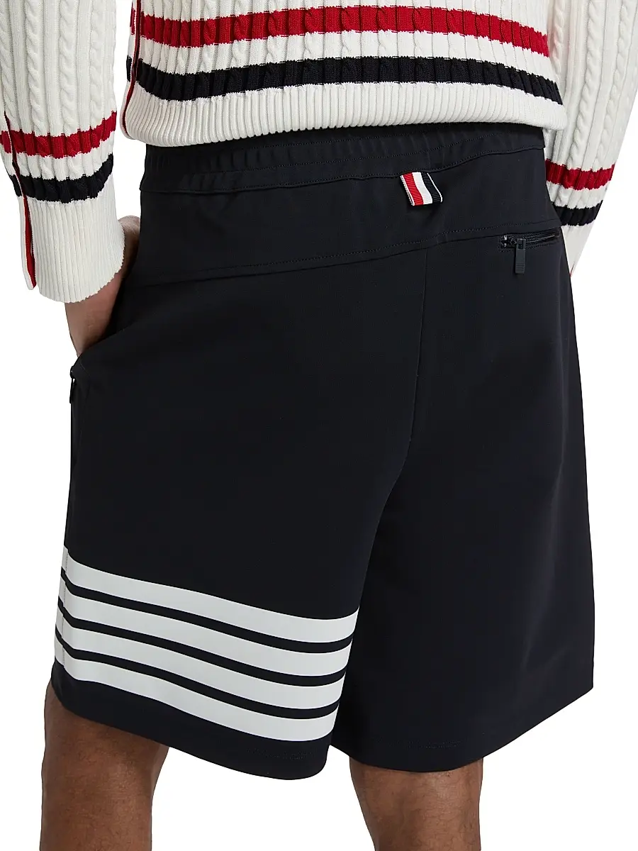 Thom Browne Men's 4-Bar Tech Shorts | Thumbnail 6 Thom Browne Men's 4-Bar Tech Shorts | Thumbnail 6