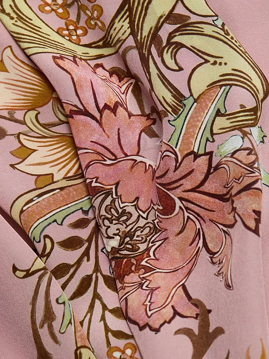 Hemant & Nandita Women's Sula Floral A-Line Gown | Thumbnail 7 Hemant & Nandita Women's Sula Floral A-Line Gown | Thumbnail 7