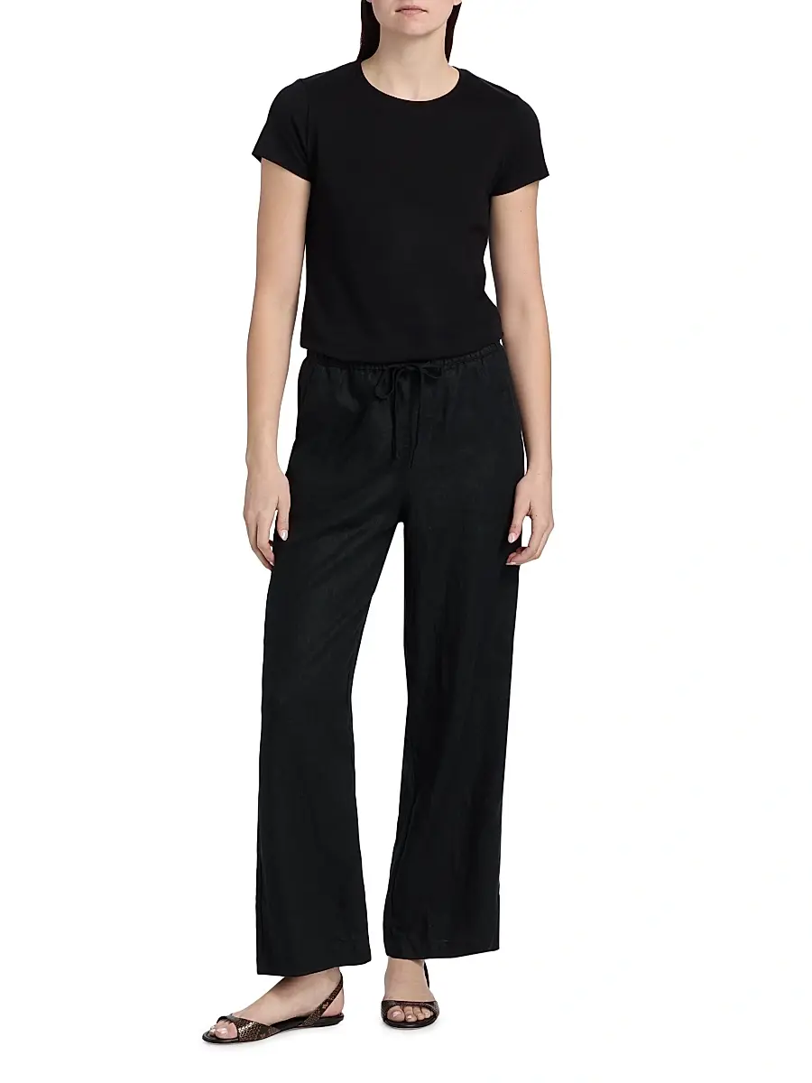 MAJESTIC FILATURES Women's Interlock Cotton T-Shirt | Thumbnail 2