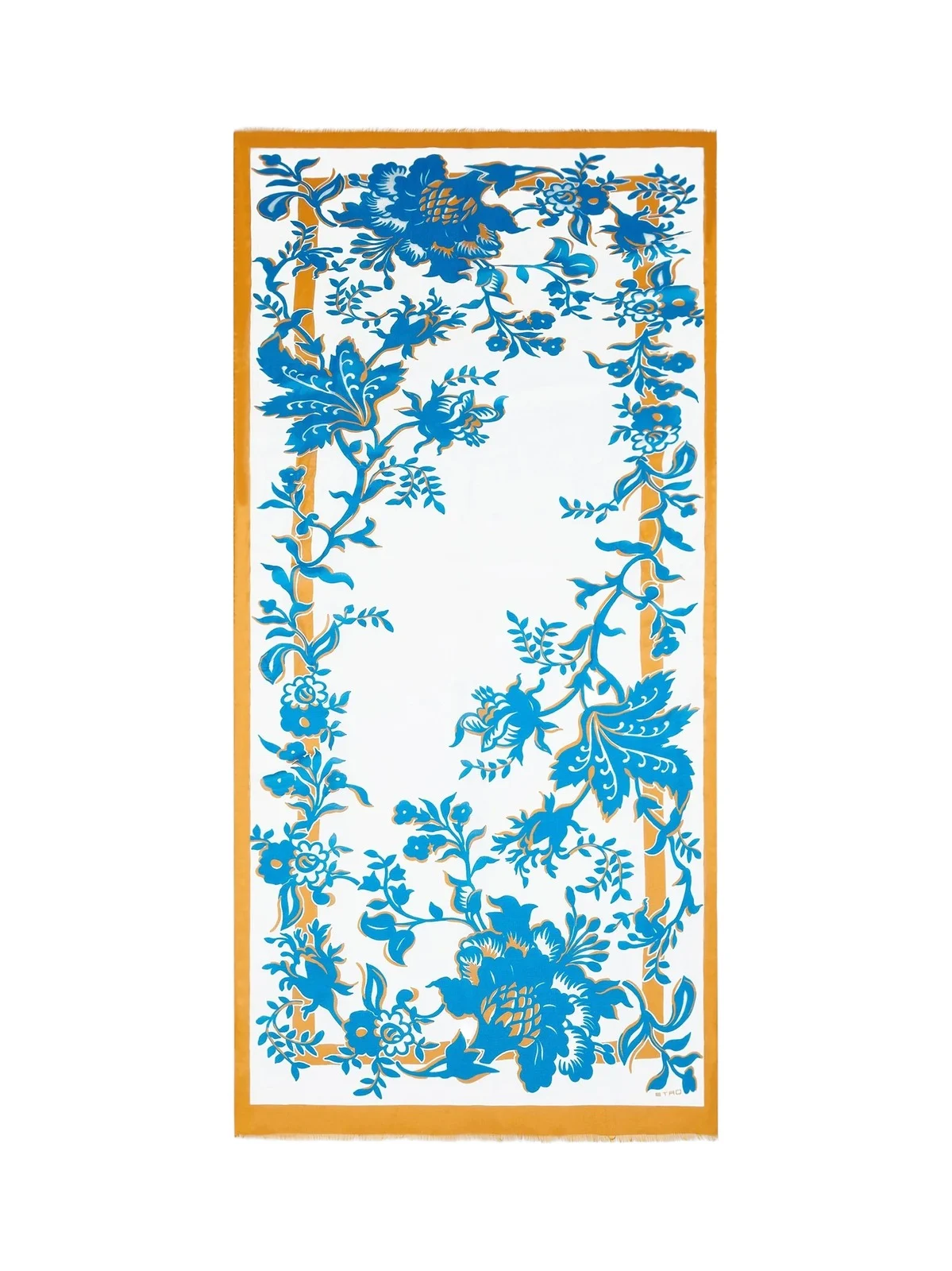 Women's Boheme Floral-Print Cotton-Silk Scarf Women's Boheme Floral-Print Cotton-Silk Scarf