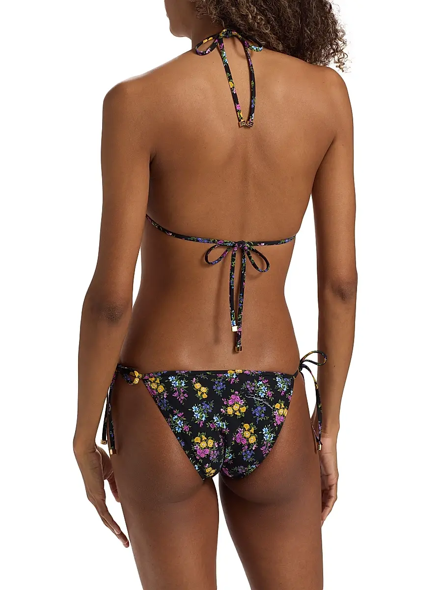 Dolce & Gabbana Women's Floral Bouquet Print String Bikini | Thumbnail 4 Dolce & Gabbana Women's Floral Bouquet Print String Bikini | Thumbnail 4