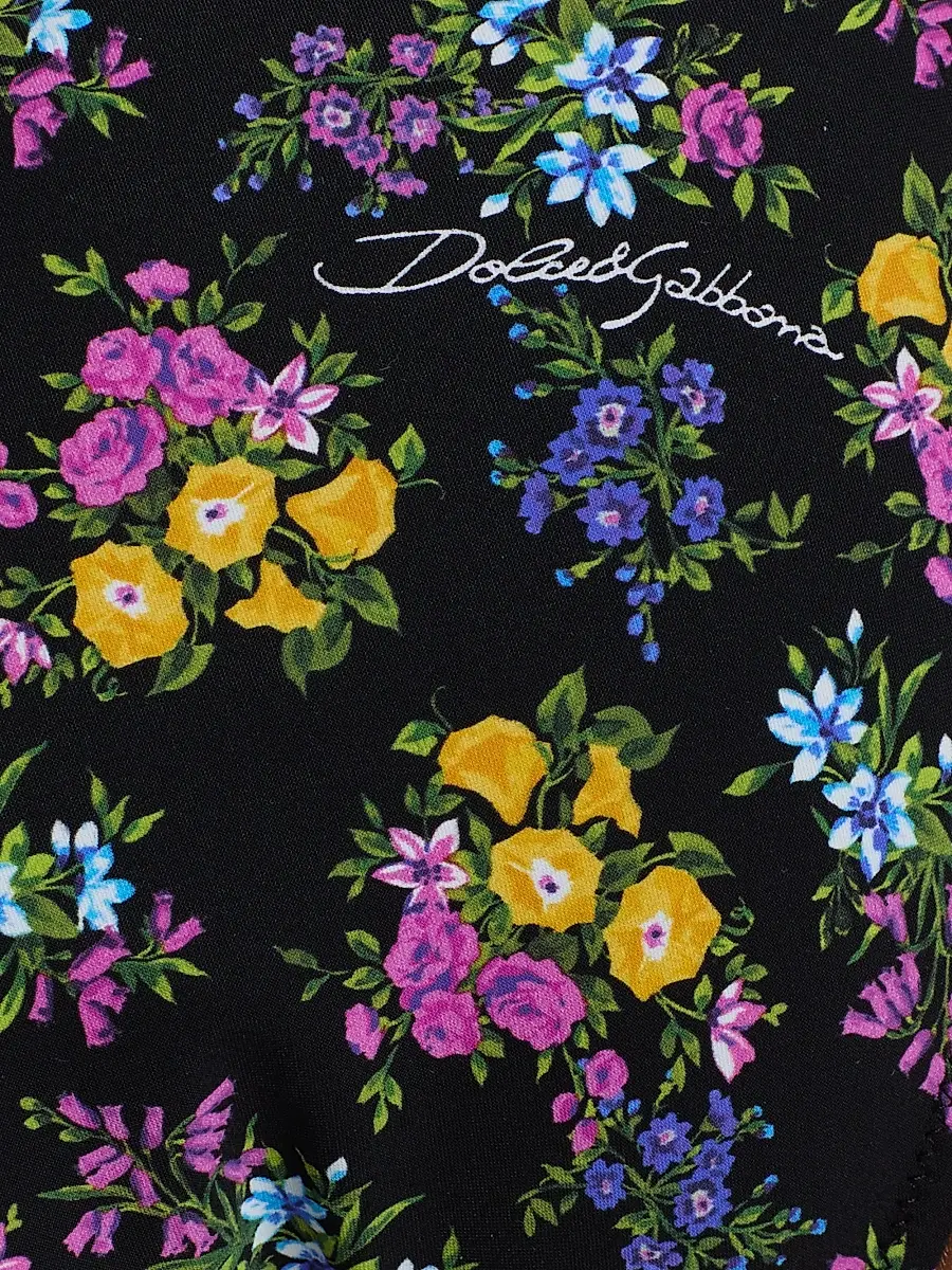 Dolce & Gabbana Women's Floral Bouquet Print String Bikini | Thumbnail 6 Dolce & Gabbana Women's Floral Bouquet Print String Bikini | Thumbnail 6