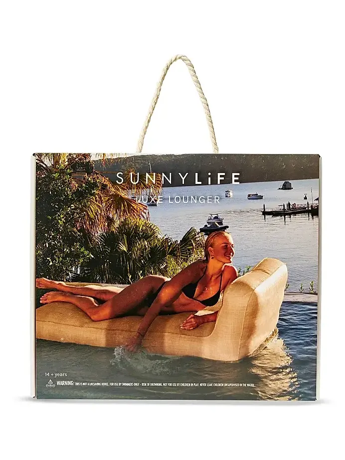 Sunnylife Tierra Rattan Luxe Lounger