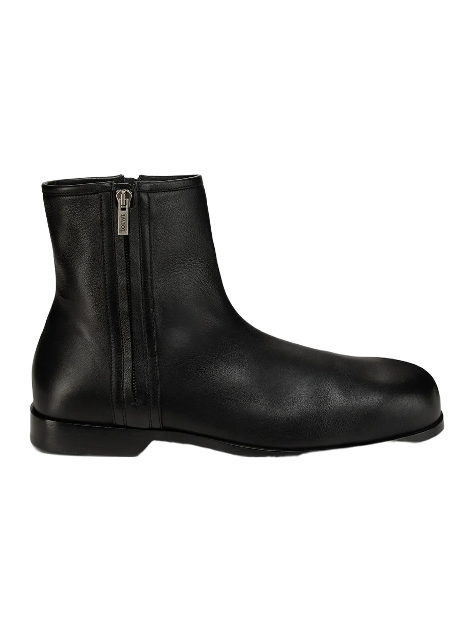 Loewe Men's Zip Leather Booties
