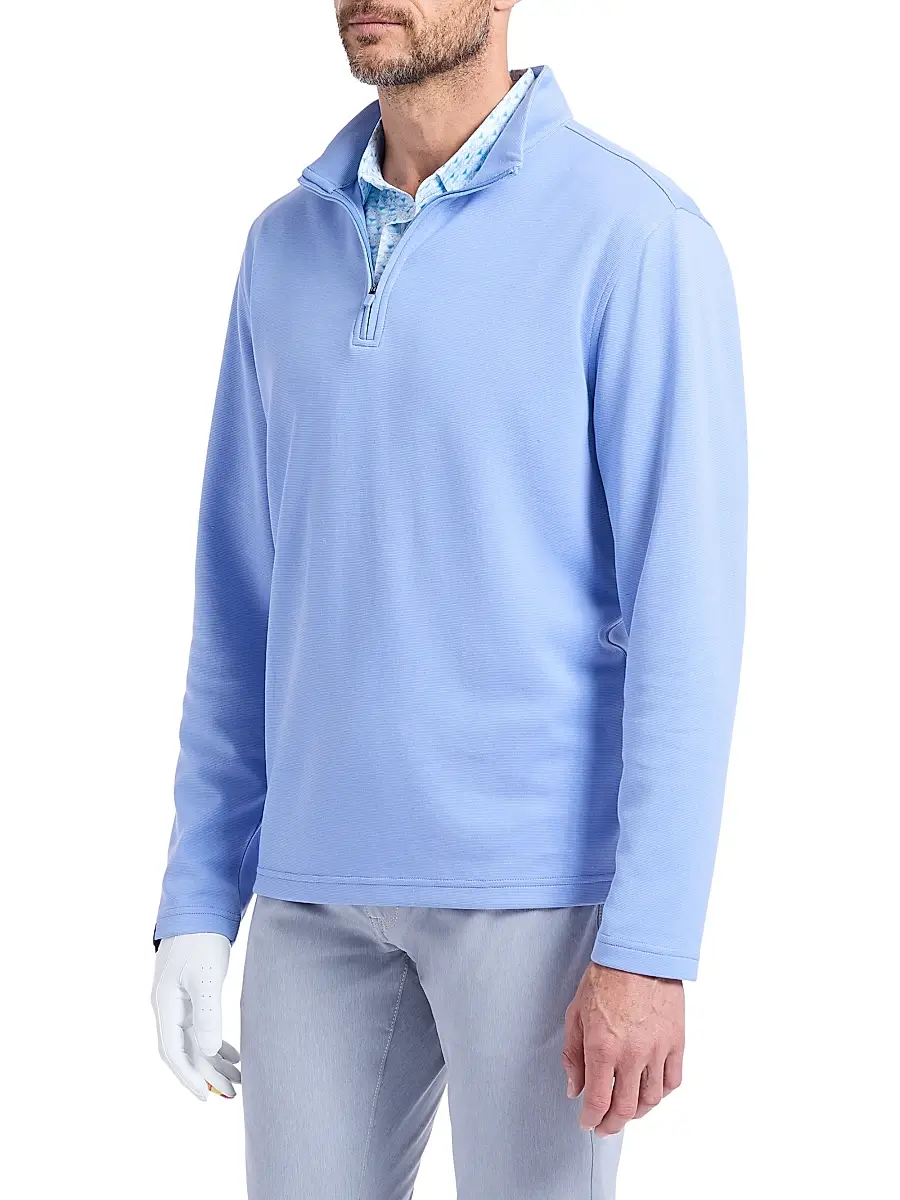 Robert Graham Men's Troland Quarter-Zip Pullover | Thumbnail 4