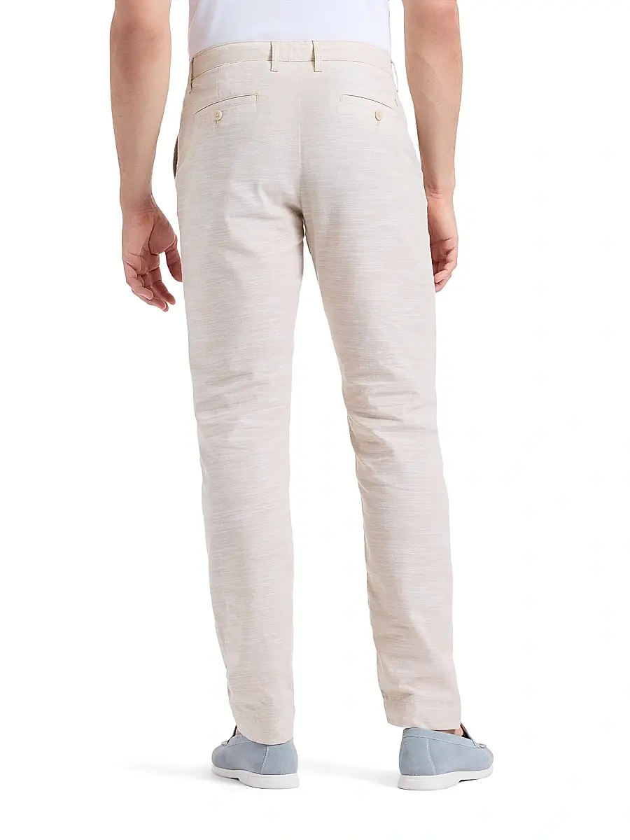 Robert Graham Men's Dixton Cotton-Linen Pants | Thumbnail 5 Robert Graham Men's Dixton Cotton-Linen Pants | Thumbnail 5