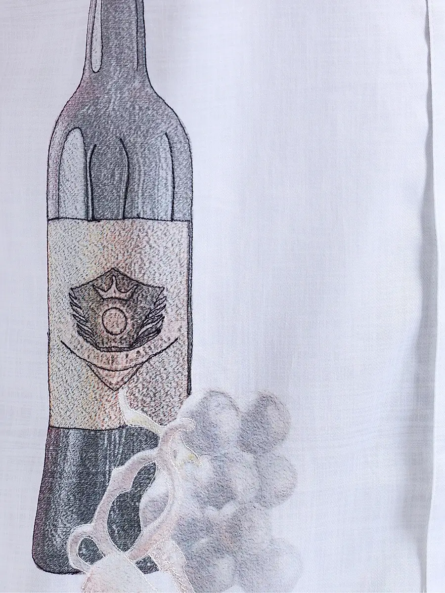 Robert Graham Men's Legacy Reserve Wine Dégradé Shirt | Thumbnail 7