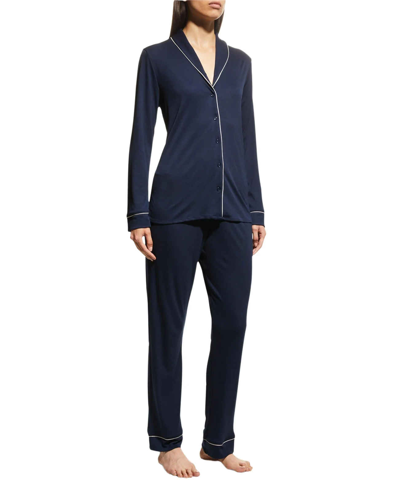 Natural Comfort Long-Sleeve Pajama Set Natural Comfort Long-Sleeve Pajama Set