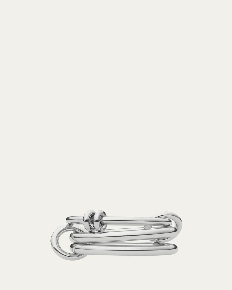 Spinelli Kilcollin Three Link Ring with Connectors in Sterling Silver | Thumbnail 5 Spinelli Kilcollin Three Link Ring with Connectors in Sterling Silver | Thumbnail 5