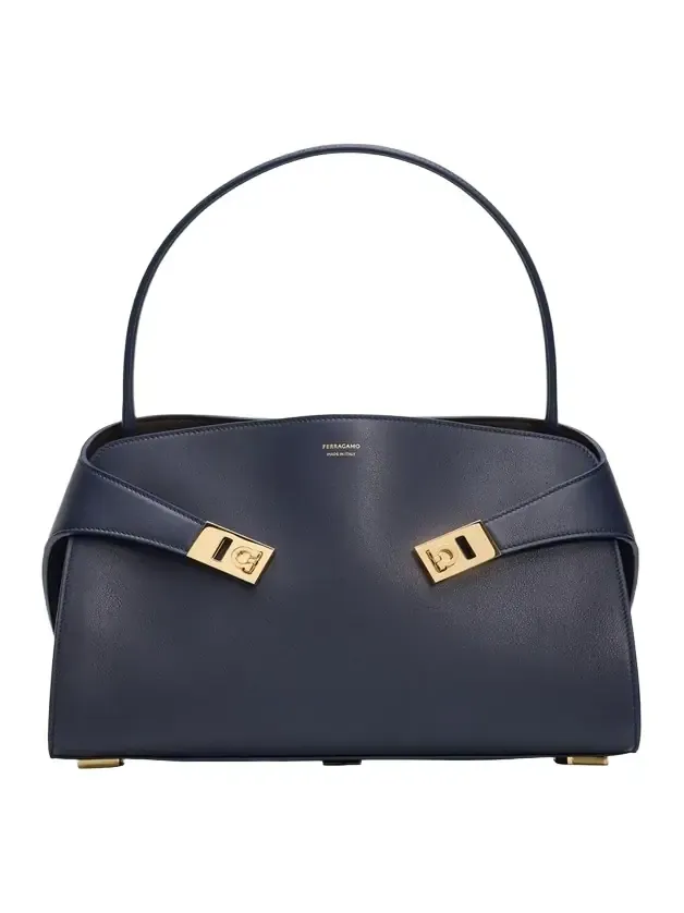 Hug Small Leather Top Handle Bag Hug Small Leather Top Handle Bag