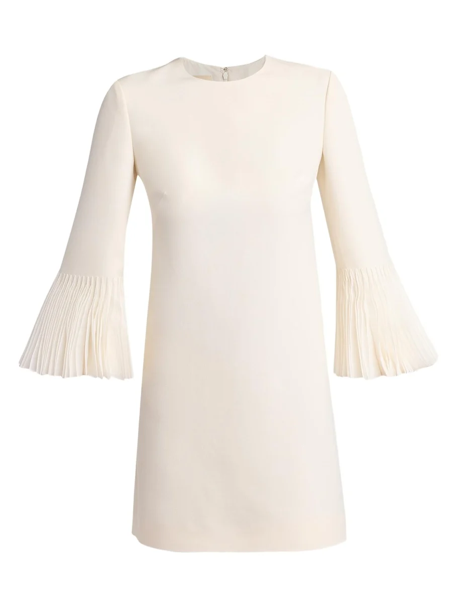Embroidered Bell-Sleeve Mini Dress Embroidered Bell-Sleeve Mini Dress