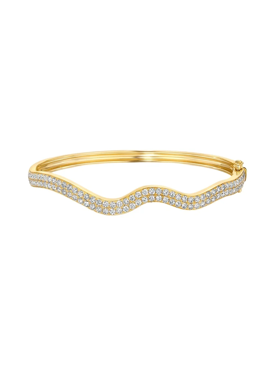 18K Rio Diamond Double Bangle Bracelet 18K Rio Diamond Double Bangle Bracelet