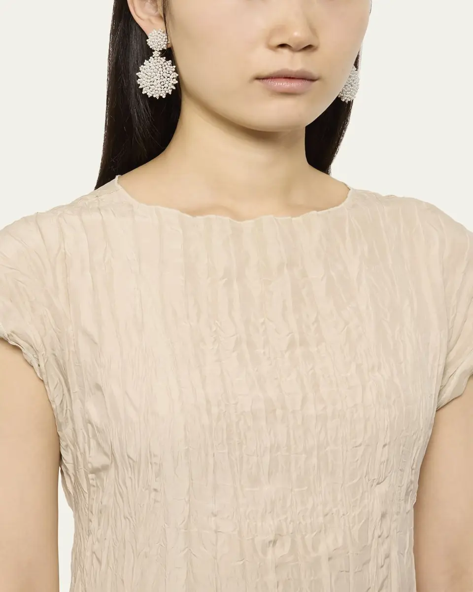 Paul Morelli Lagrange 18K Large Pearl & Diamond Double-Dangle Earrings | Thumbnail 2