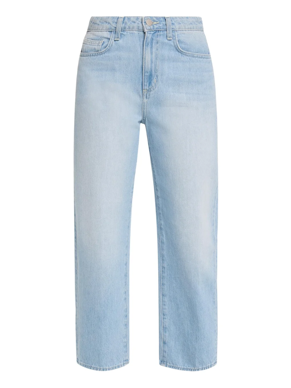 L'Agence Mallis High-Rise Bow-Leg Jeans