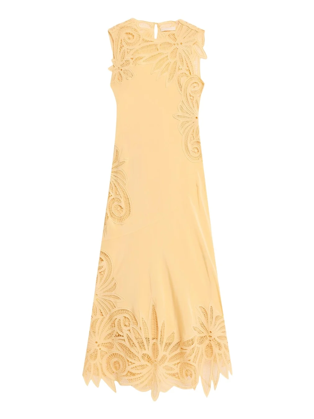 Idra Embroidered Silk Dress