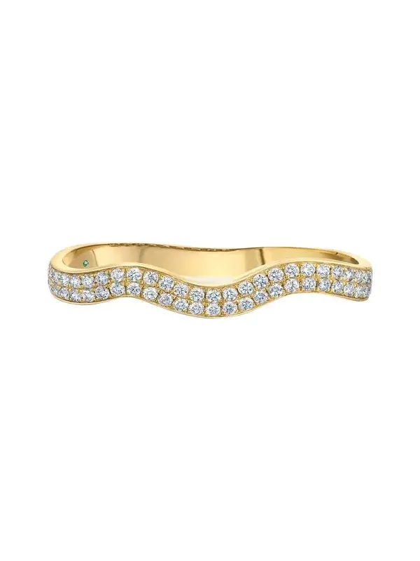 18K Rio Diamond Double Finger Ring